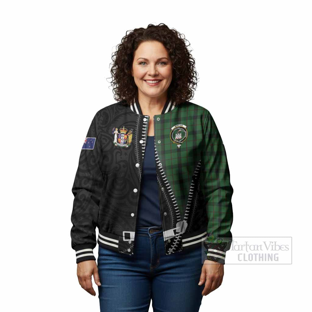 Kincaid Tartan Baseball Jacket New Zealand Pattern Unique Zipper Stylized