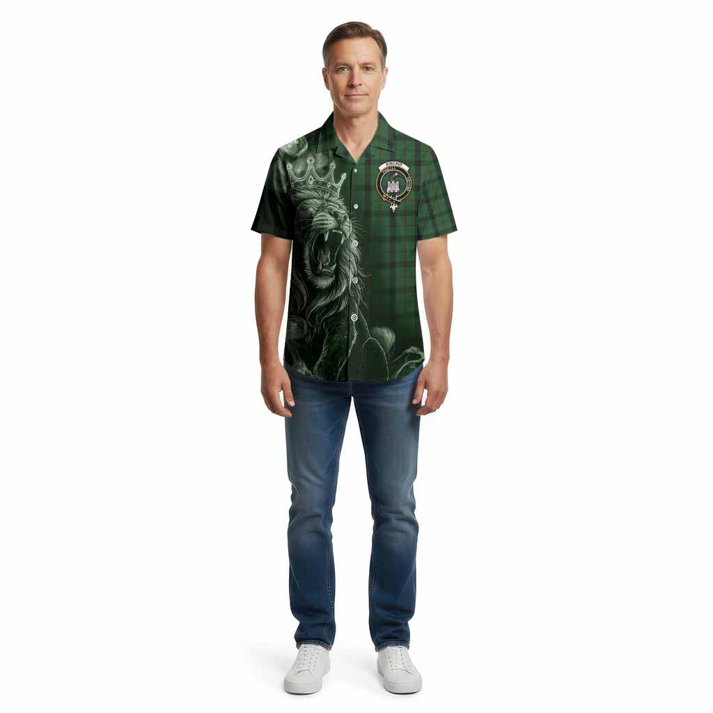 Kincaid Tartan Cotton Hawaiian Shirt Roaring Lion Heritage