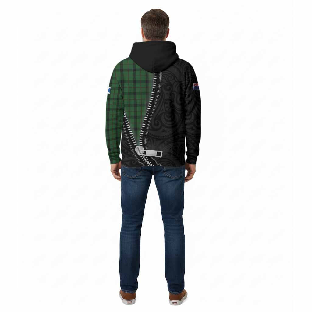 Kincaid Tartan Cotton Hoodie New Zealand Pattern Unique Zipper Stylized