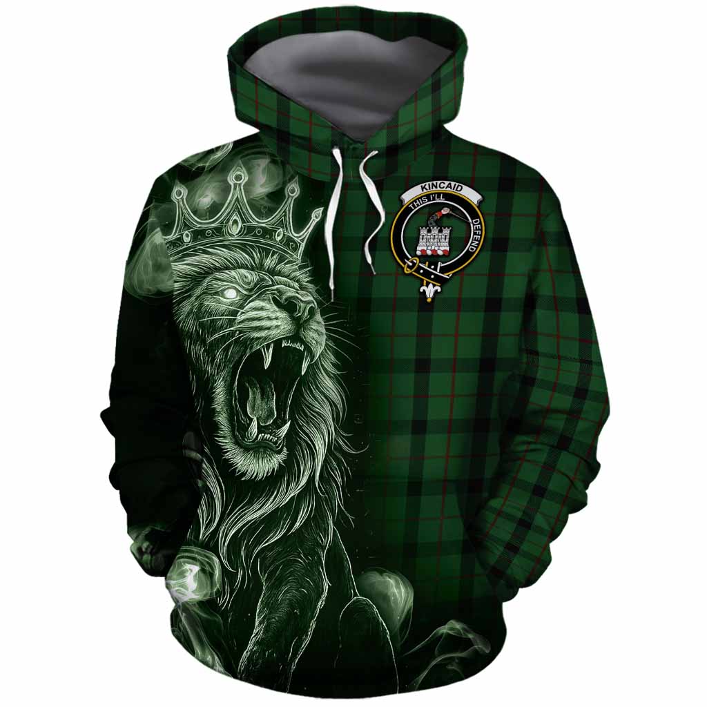 Kincaid Tartan Cotton Hoodie Roaring Lion Heritage
