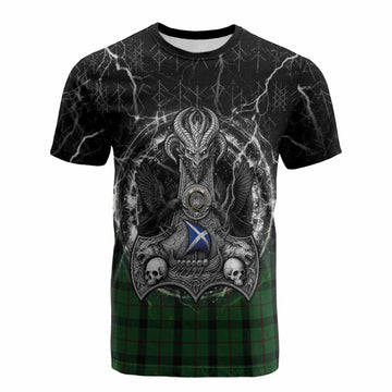 Kincaid Tartan Crest Cotton T-shirt Celtic Odin's Raven Legacy