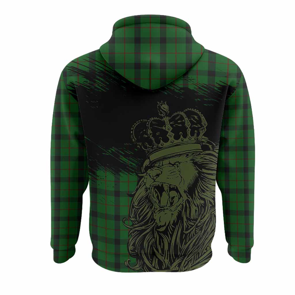 Kincaid Tartan Crest Hoodie Crowned Lion Heritage Style