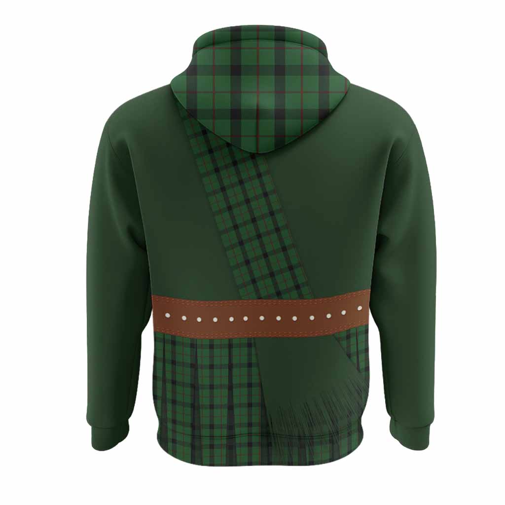 Kincaid Tartan Crest Hoodie Kilt Costume Style