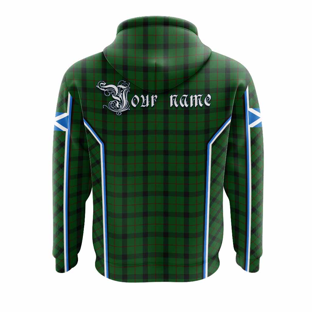 Kincaid Tartan Crest Hoodie Scotland Coat of Arm Flag Style - Tartan Vibes Clothing