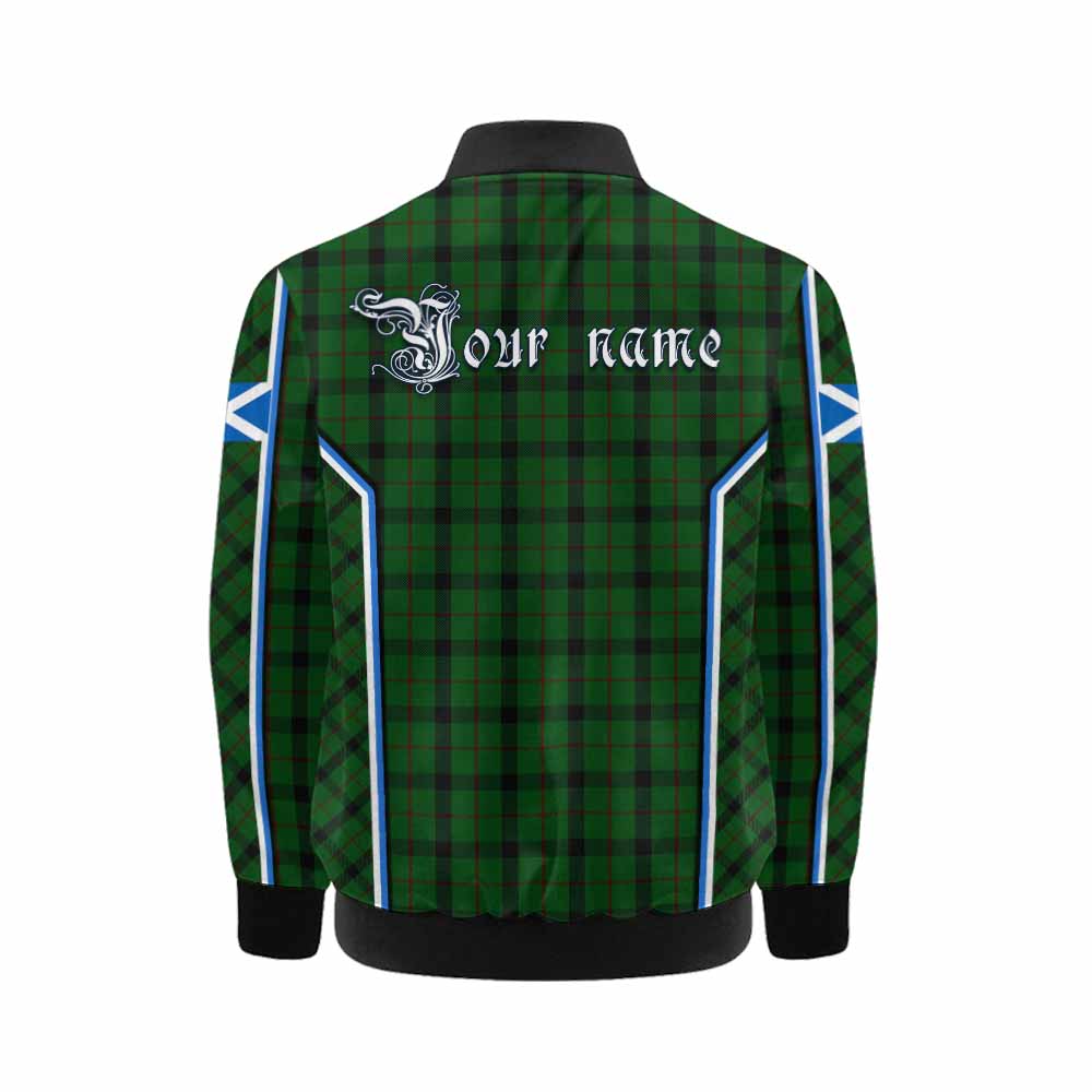 Kincaid Tartan Crest Kid Bomber Jacket Scotland Coat of Arm Flag Style - Tartan Vibes Clothing