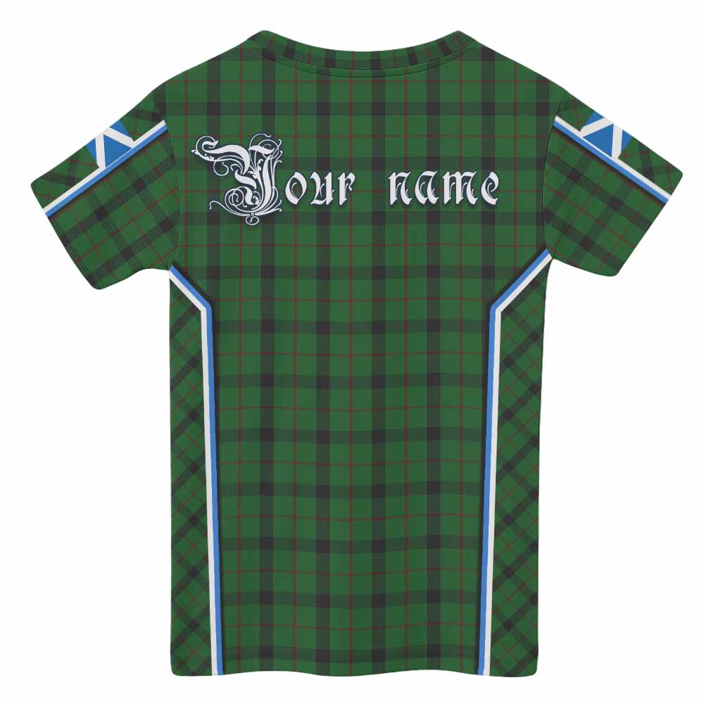 Kincaid Tartan Crest Kid T-shirt Scotland Coat of Arm Flag Style - Tartan Vibes Clothing