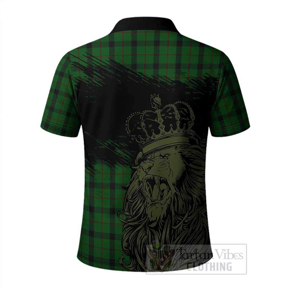 Kincaid Tartan Crest Polo Shirt Crowned Lion Heritage Style