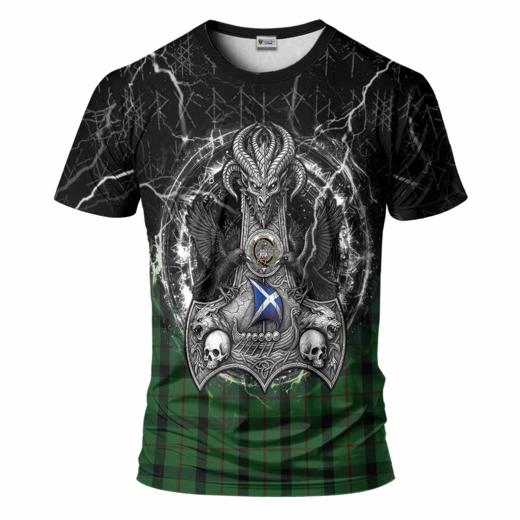 Kincaid Tartan Crest T-Shirt Celtic Odin's Raven Legacy
