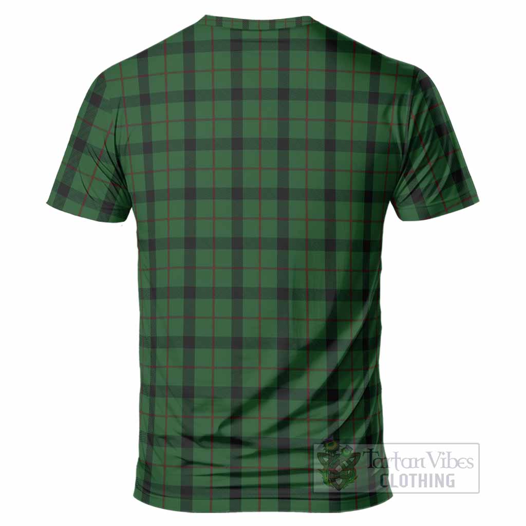 Kincaid Tartan Crest T-Shirt Ferocious Lion Style