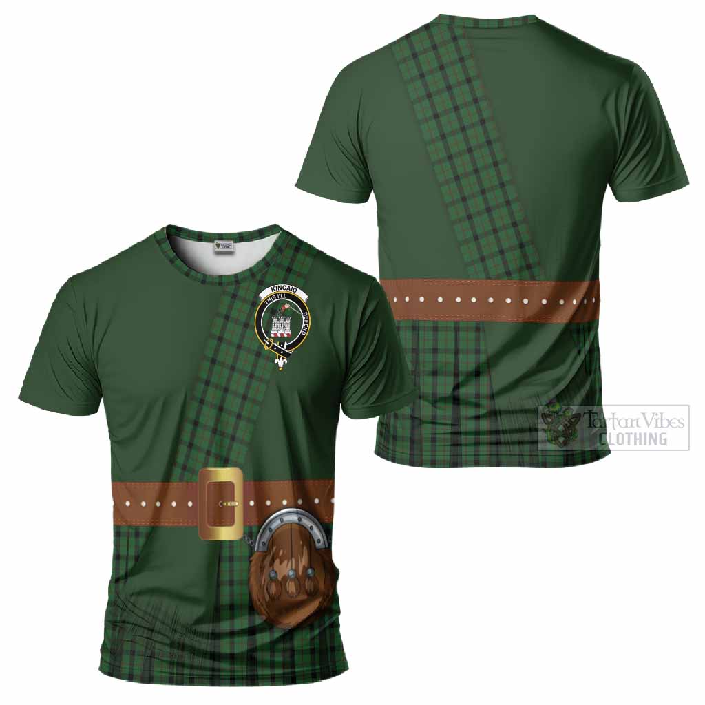 Kincaid Tartan Crest T-Shirt Kilt Costume Style