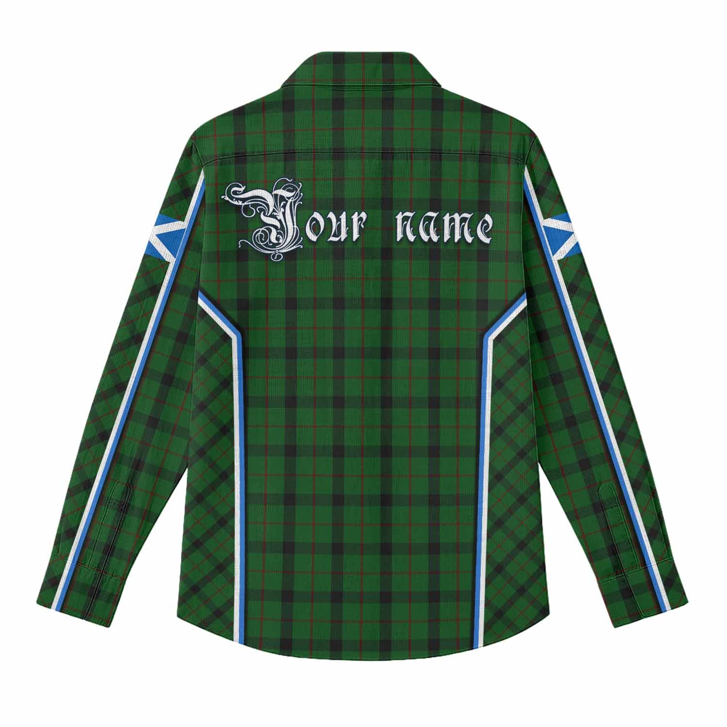 Kincaid Tartan Crest Women Casual Shirt Scotland Coat of Arm Flag Style - Tartan Vibes Clothing
