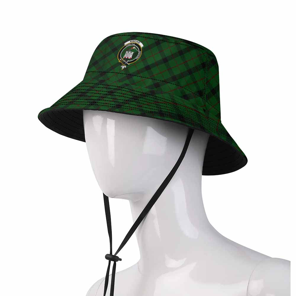 Kincaid Tartan Fishing Hat with Family Crest