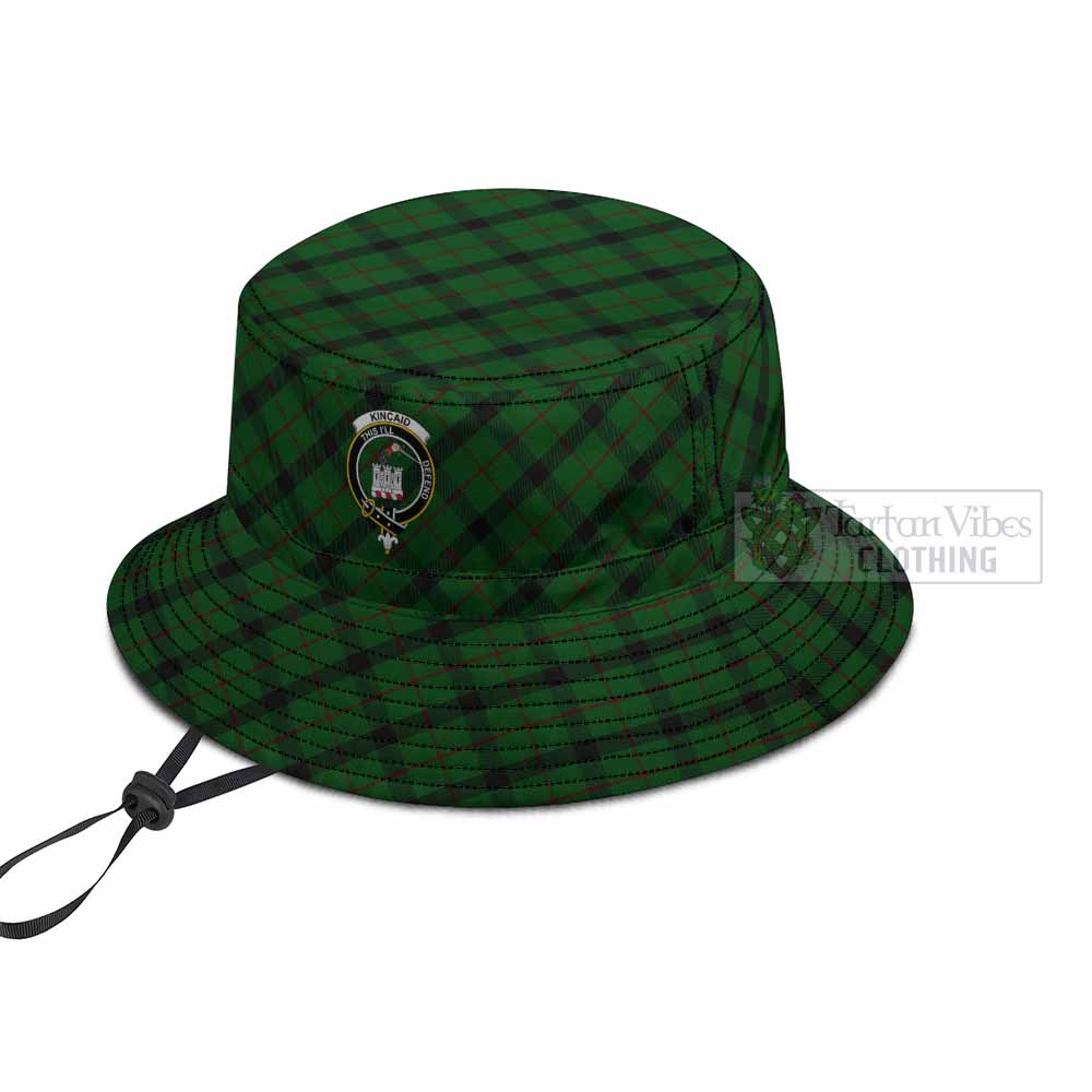 Kincaid Tartan Fishing Hat with Family Crest