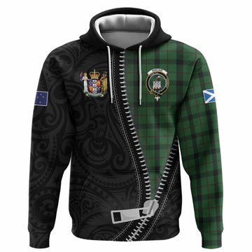 Kincaid Tartan Hoodie New Zealand Pattern Unique Zipper Stylized