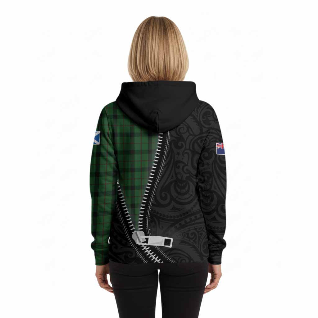 Kincaid Tartan Hoodie New Zealand Pattern Unique Zipper Stylized