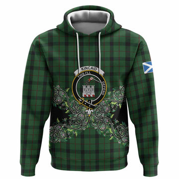 Kincaid Tartan Hoodie Thistle Scottish Spirit