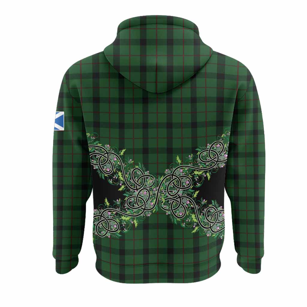 Kincaid Tartan Hoodie Thistle Scottish Spirit
