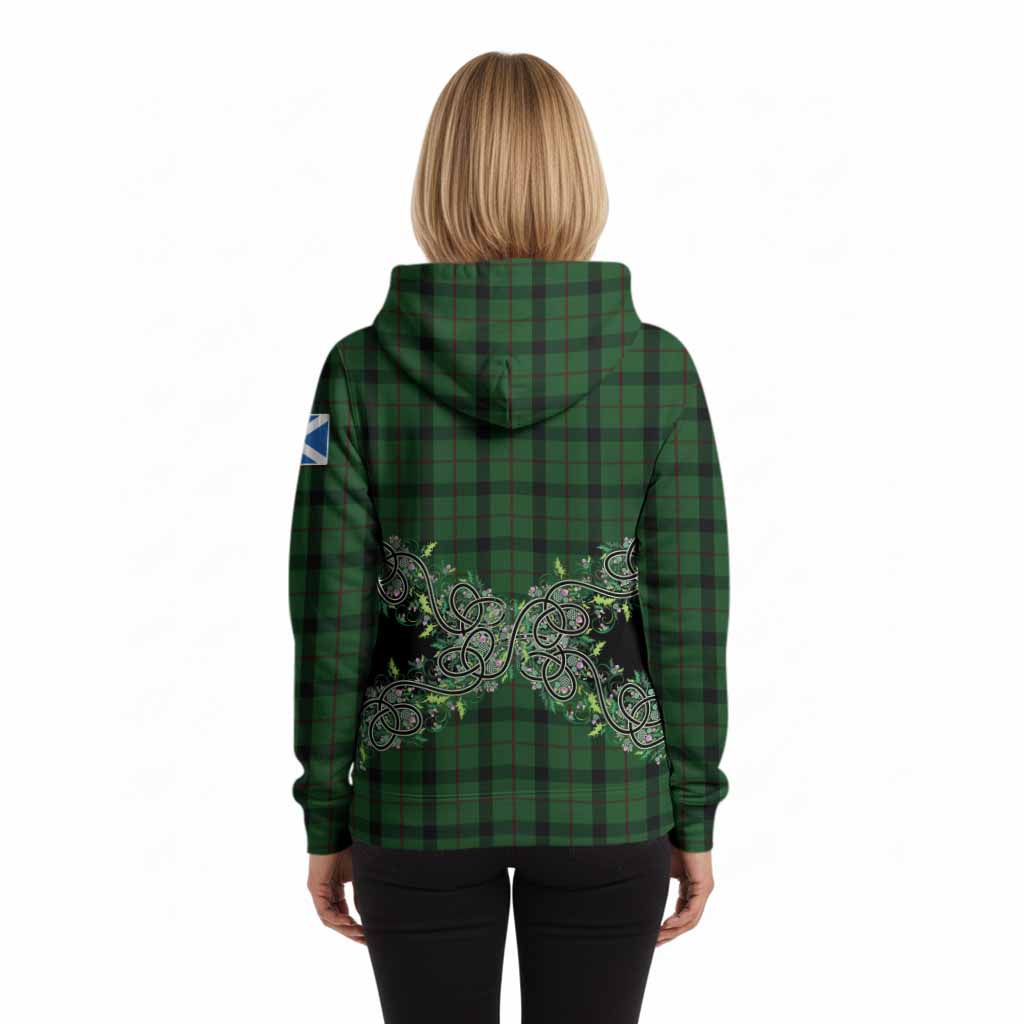 Kincaid Tartan Hoodie Thistle Scottish Spirit