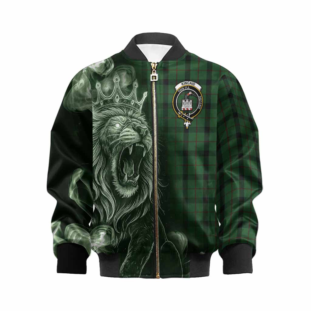 Kincaid Tartan Kid Bomber Jacket Roaring Lion Heritage