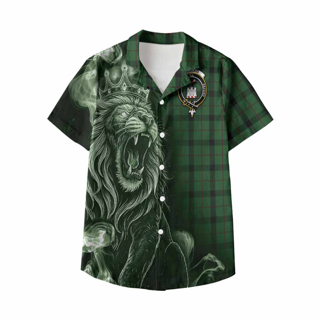Kincaid Tartan Kid Hawaiian Shirt Roaring Lion Heritage
