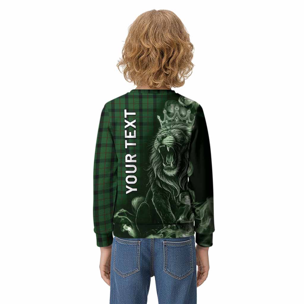 Kincaid Tartan Kid Knitted Sweatshirt Roaring Lion Heritage