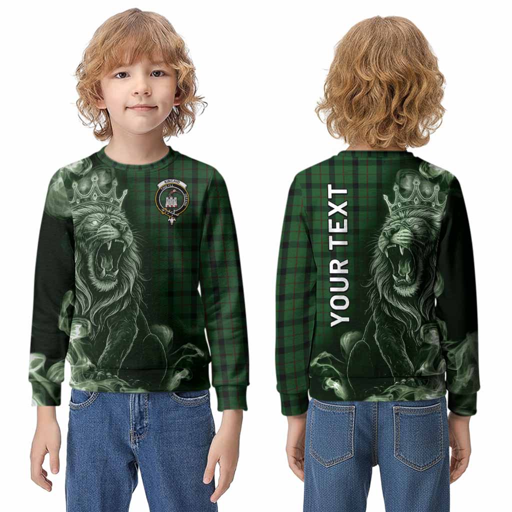 Kincaid Tartan Kid Knitted Sweatshirt Roaring Lion Heritage