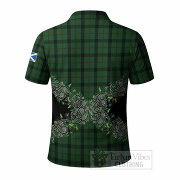 Kincaid Tartan Polo Shirt Thistle Scottish Spirit