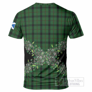 Kincaid Tartan T-Shirt Thistle Scottish Spirit