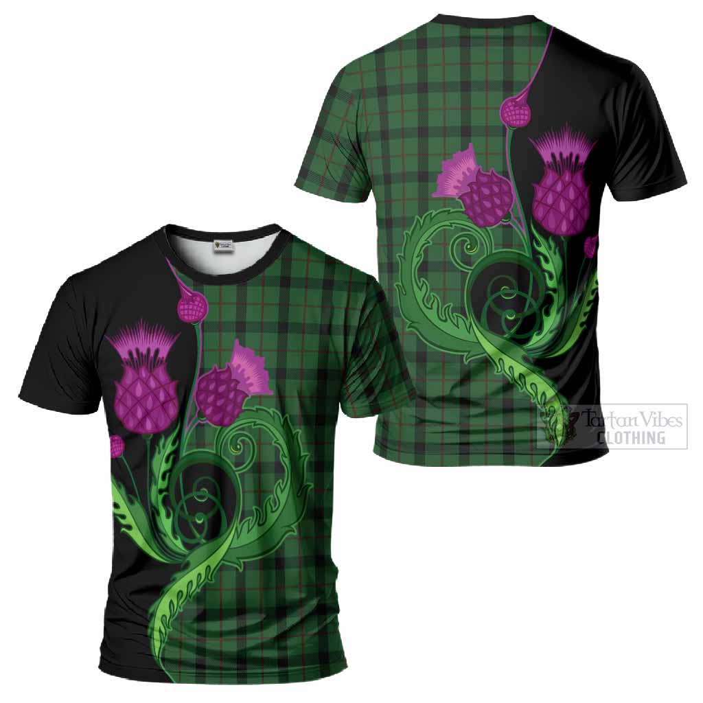 Kincaid Tartan T-Shirt Traditional Scottish Thistle
