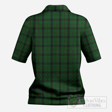 Kincaid Tartan Women’s Polo Sweater Top