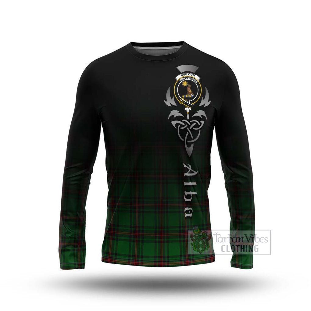 Kinloch Tartan Long Sleeve T-Shirt Featuring Alba Gu Brath Family Crest Celtic Inspired Unisex - Tartan Vibes Clothing