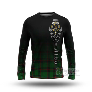 Kinloch Tartan Long Sleeve T-Shirt Featuring Alba Gu Brath Family Crest Celtic Inspired Unisex - Tartan Vibes Clothing
