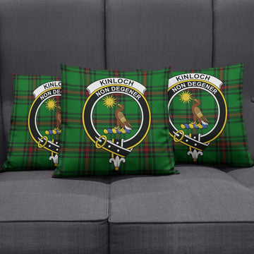 Kinloch Tartan Pillow Cover with Family Crest Rectangle Pillow Cover 51*91cm - Tartan Vibes Clothing