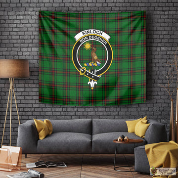Kinloch Tartan Tapestry Wall Hanging and Home Decor for Room with Family Crest Tapestry - Tartan Vibes Clothing