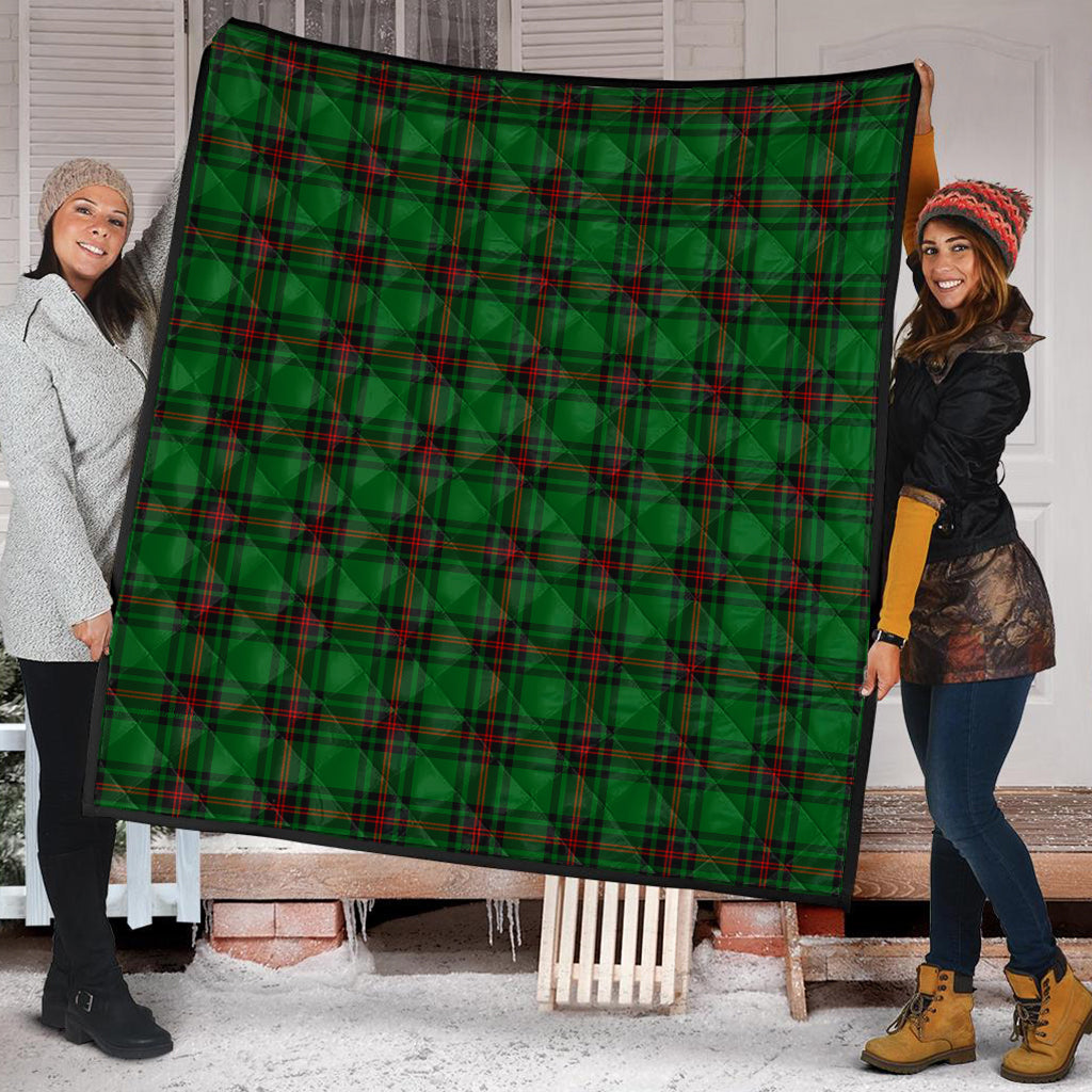 Kinloch Tartan Quilt Super King Quilt 91" x 110" - Tartan Vibes Clothing