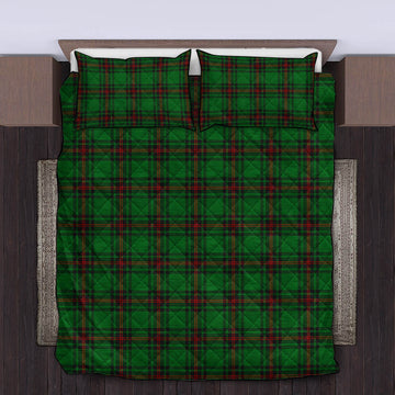 Kinloch Tartan Quilt Bed Set King - Tartan Vibes Clothing