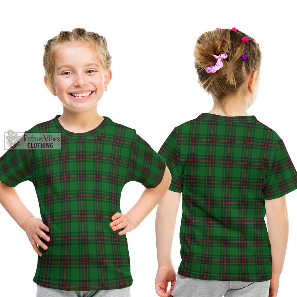Kinloch Tartan Kid T-Shirt Youth XL Size14 - Tartan Vibes Clothing