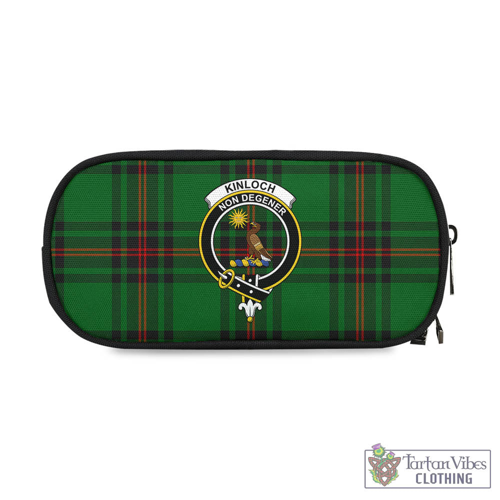 Kinloch Tartan Pen and Pencil Case with Family Crest One Size 4.13*8.74 inch - Tartan Vibes Clothing