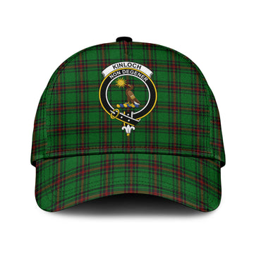 Kinloch Tartan Classic Cap with Family Crest