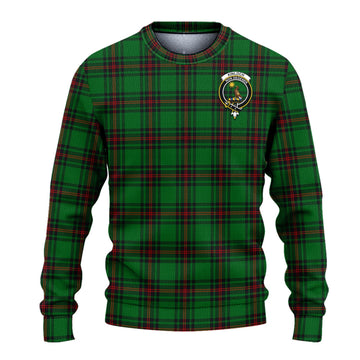 Kinloch Tartan Ugly Sweater with Family Crest - Tartan Vibes Clothing
