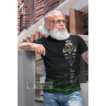 Kinloch Tartan Cotton T-shirt Featuring Alba Gu Brath Family Crest Celtic Inspired Men's Shirt - Tartan Vibes Clothing