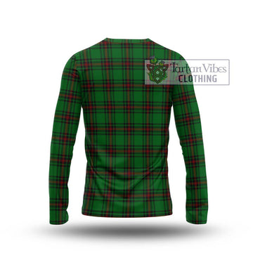 Kinloch Tartan Long Sleeve T-Shirt with Family Crest DNA In Me Style - Tartan Vibes Clothing
