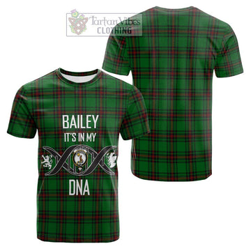Kinloch Tartan Cotton T-shirt with Family Crest DNA In Me Style Kid's Shirt - Tartan Vibes Clothing