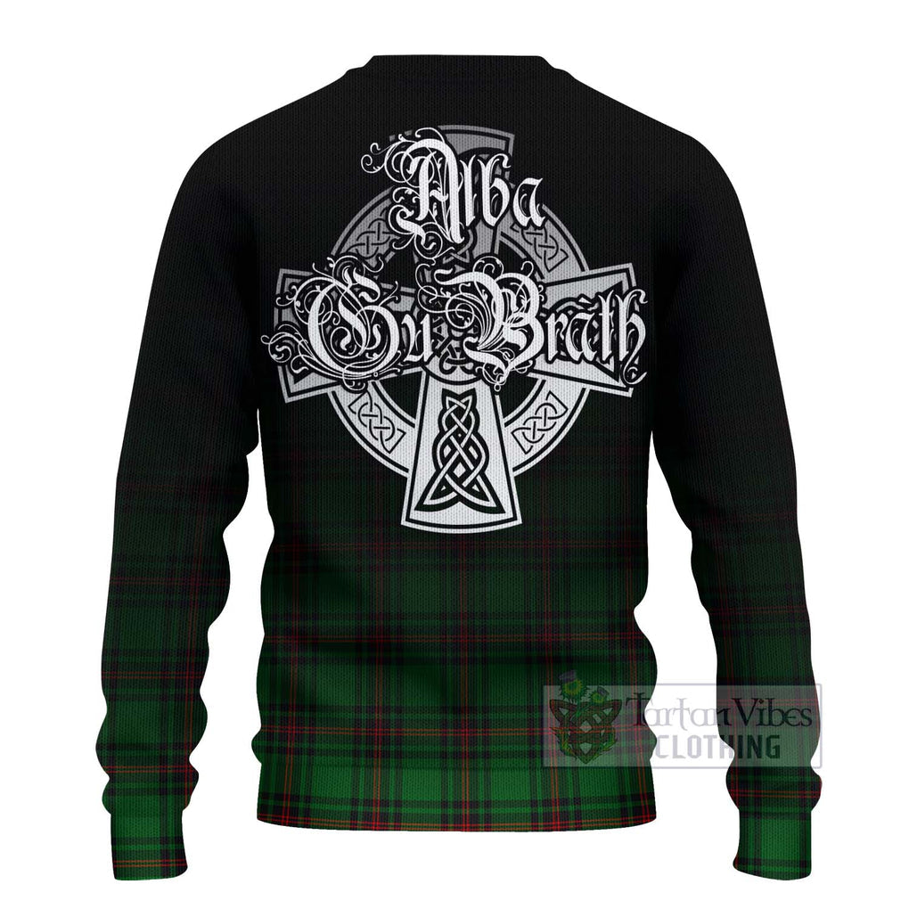 Kinloch Tartan Ugly Sweater Featuring Alba Gu Brath Family Crest Celtic Inspired - Tartan Vibes Clothing