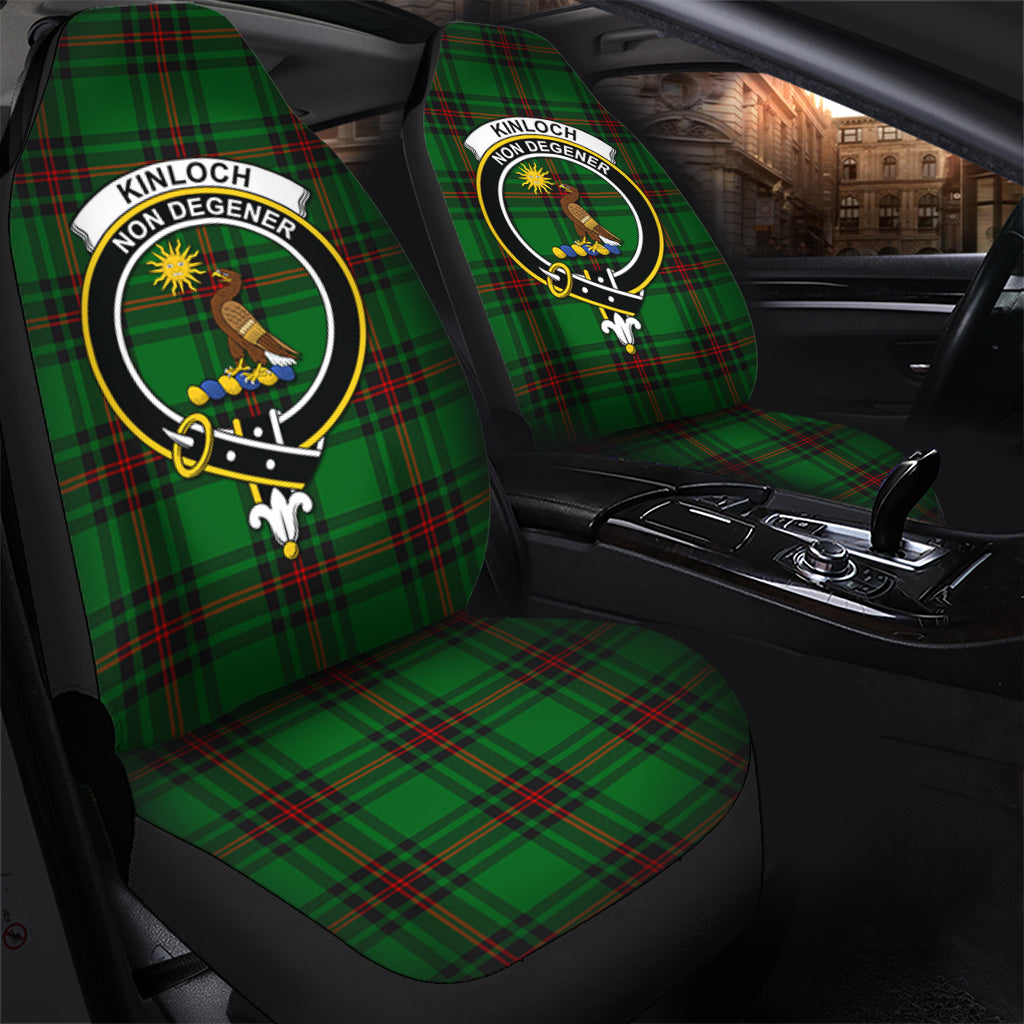Kinloch Tartan Car Seat Cover with Family Crest - Tartan Vibes Clothing