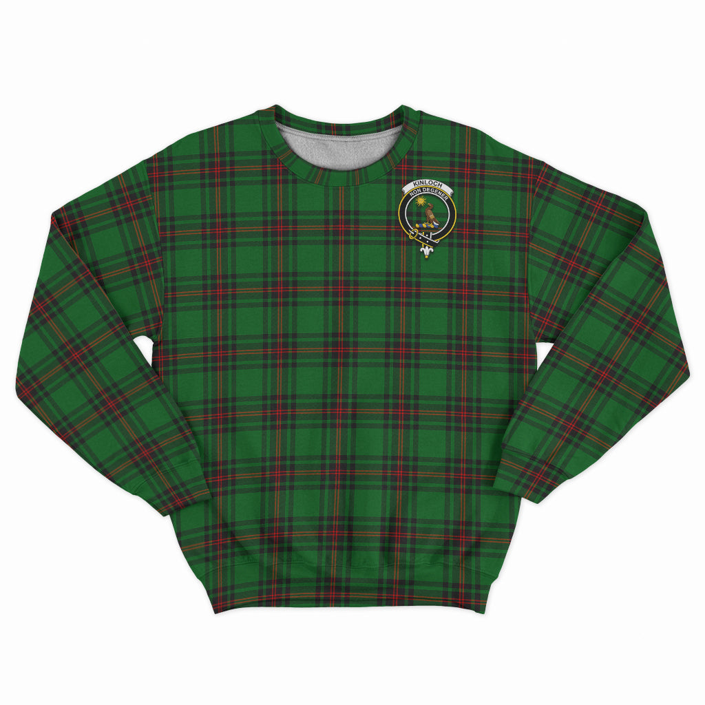 Kinloch Tartan Sweatshirt with Family Crest - Tartan Vibes Clothing