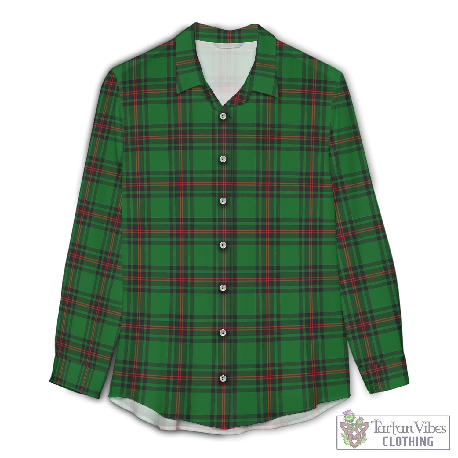 Kinloch Tartan Women's Casual Shirt - Tartan Vibes Clothing