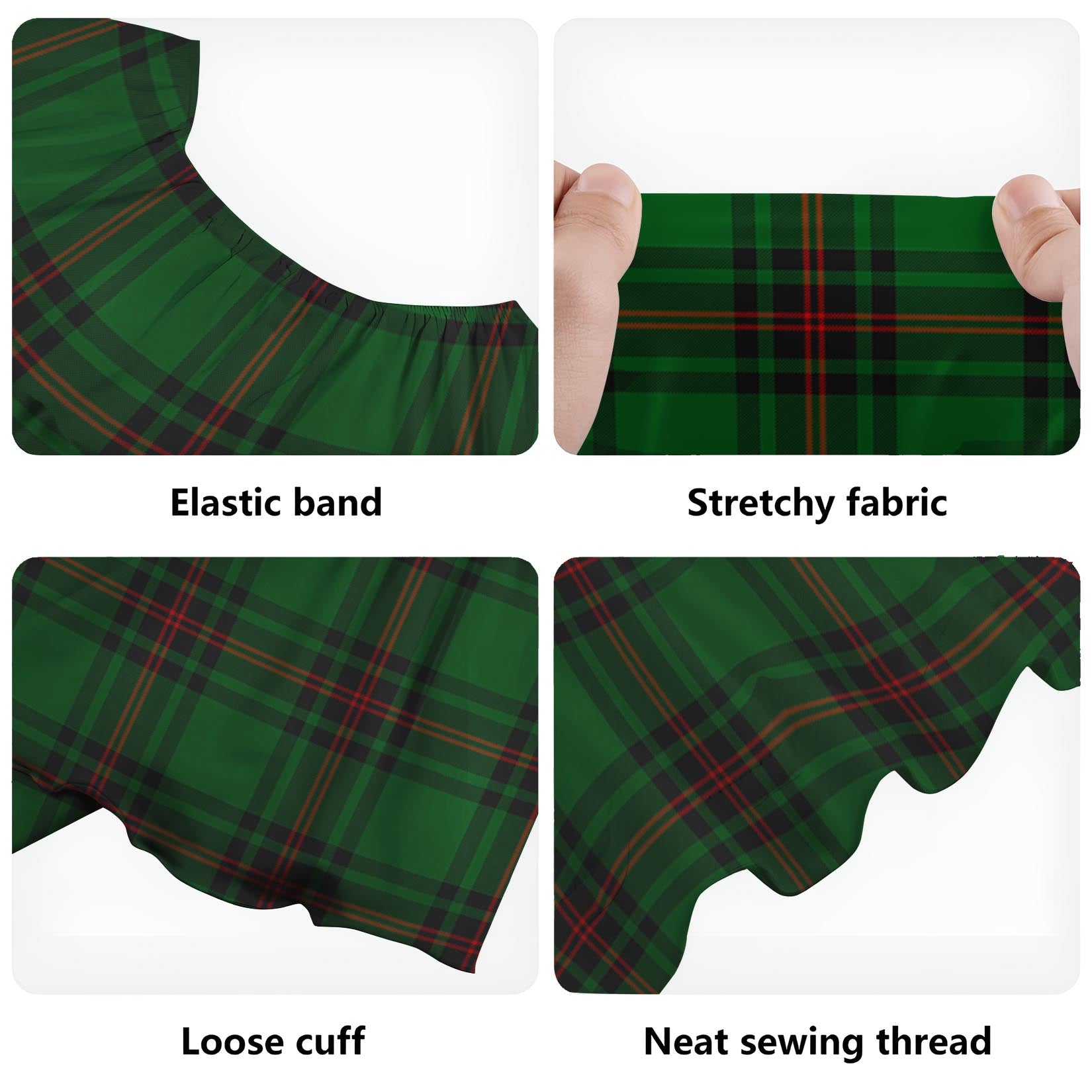 Kinloch Tartan Off Shoulder Long Dress - Tartan Vibes Clothing