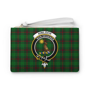 Tartan Vibes Clothing Kinloch Family Crest Tartan Clutch Bag