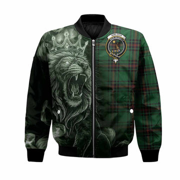 Kinloch Tartan Bomber Jacket Roaring Lion Heritage